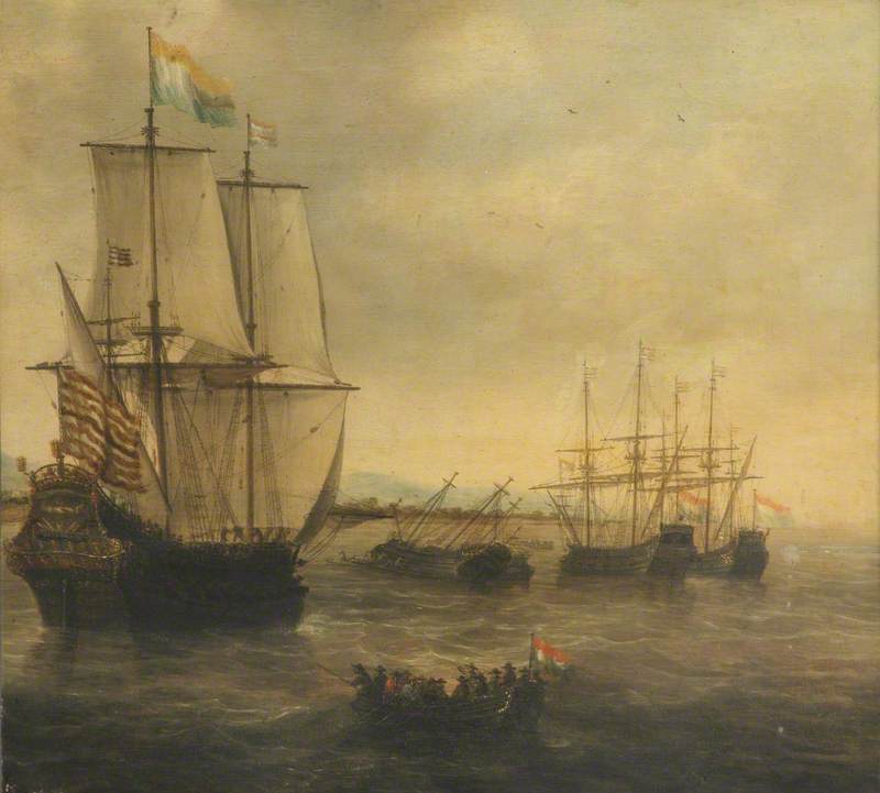 The Dutch Ship 'Eendracht'