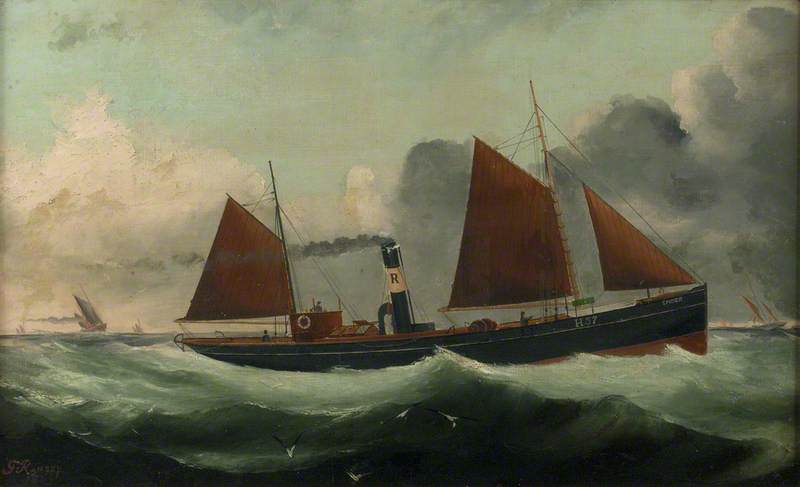 The Hull Steam Trawler 'Spider' H57