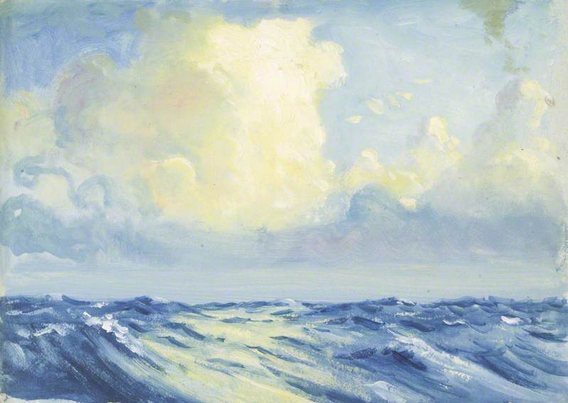 Seascape from the 'Umberleigh'