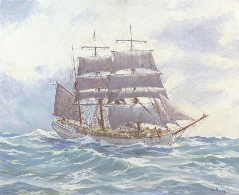 The Barque 'Elakoon' with a Cargo of Splitwood for London
