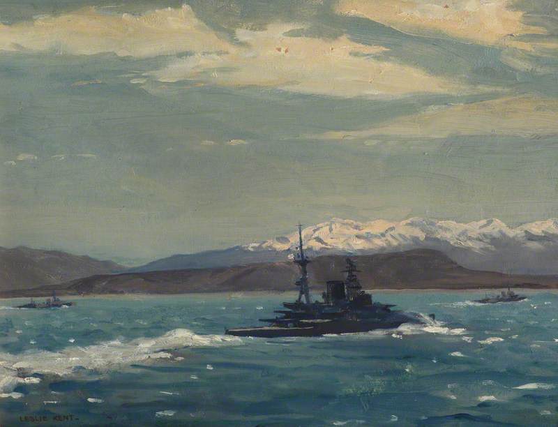 HMS 'Barham' Offshore