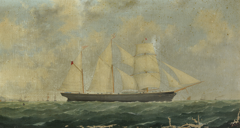 The Barquentine 'Emily Smeed'