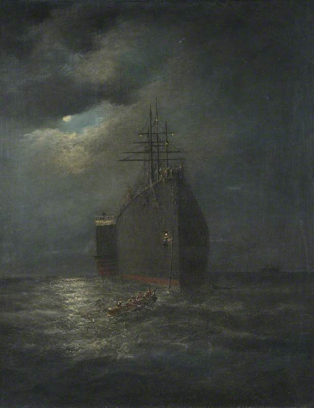 Bow View of the Steamship 'Great Eastern'