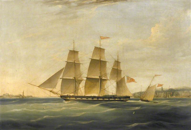 The Ship 'Matilda' and Cutter 'Zephyr'