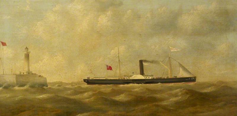 The Paddle Steamer 'Prince of Wales'