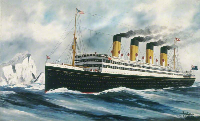 The Steamship 'Titanic'