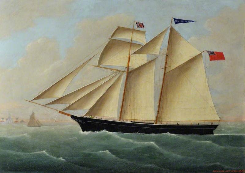 The Schooner 'Emma Sharp'