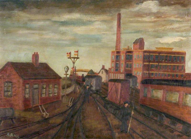 Goods Marshalling Yard, Mansfield, London, Midland and Scottish Railway