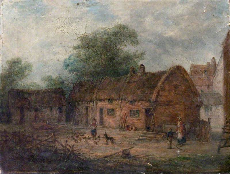 Farmyard Scene, Sutton-in-Ashfield, Nottinghamshire*