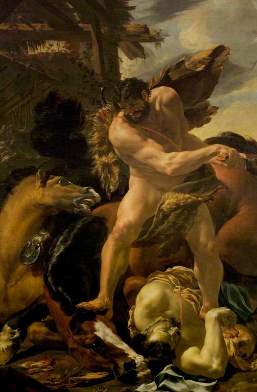 Hercules Vanquishing Diomedes