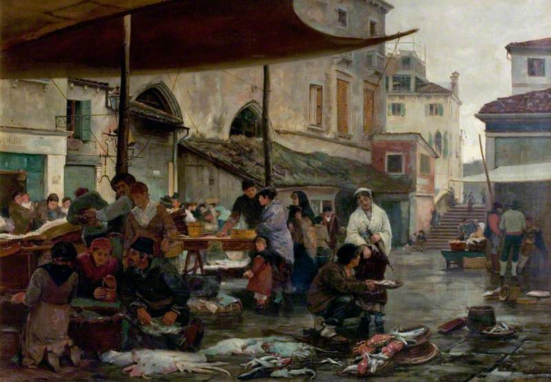 The Fish Market, Venice