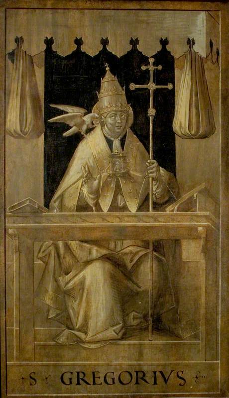 Saint Gregory in His Study