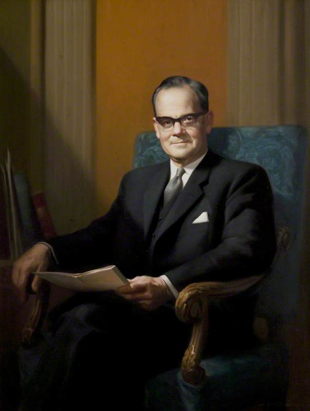 Alderman Albert James Pounder, JP, Chairman of the County Council (1967–1968)