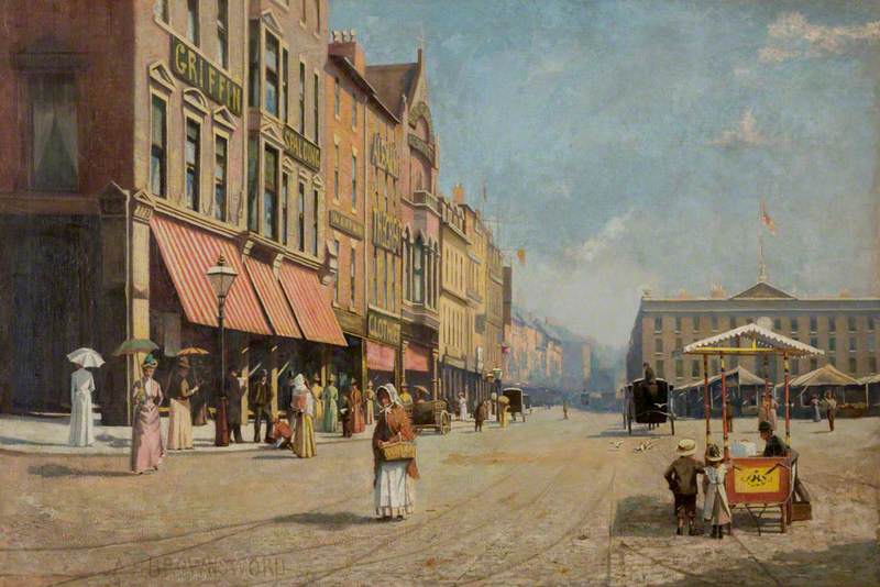 Old Market Square, Nottingham, 1889