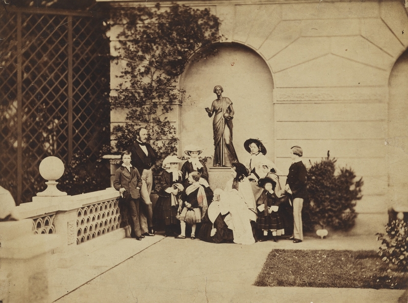 The Royal Family on the Terrace of Osborne House