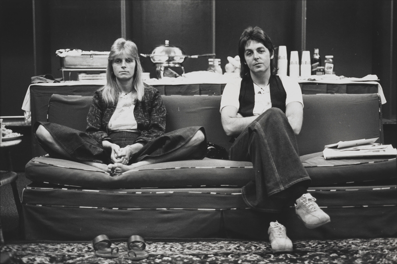 Linda McCartney and Paul McCartney