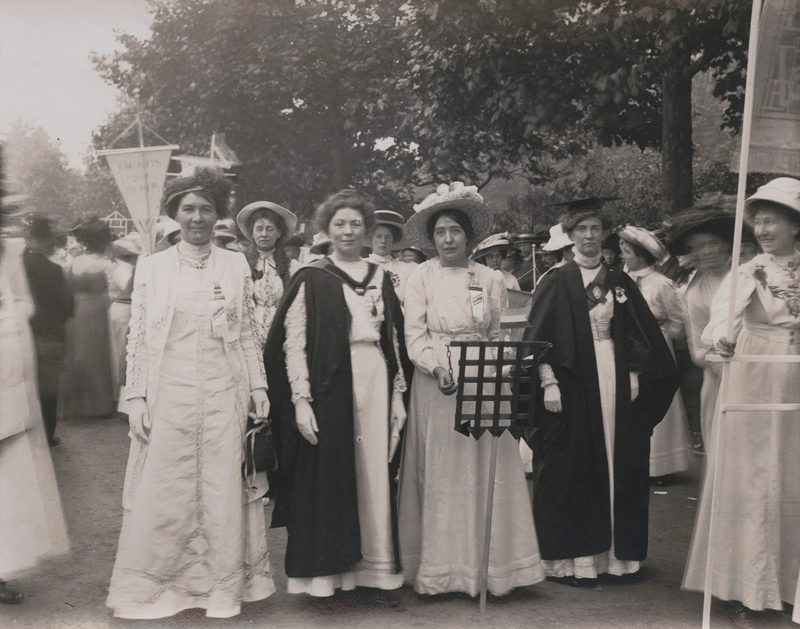 Suffragette March in Hyde Park