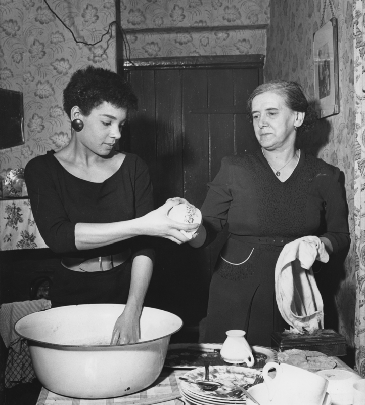 Shirley Bassey (b.1937) with Her Mother Eliza-Jane Metcalfe (1901–1981)