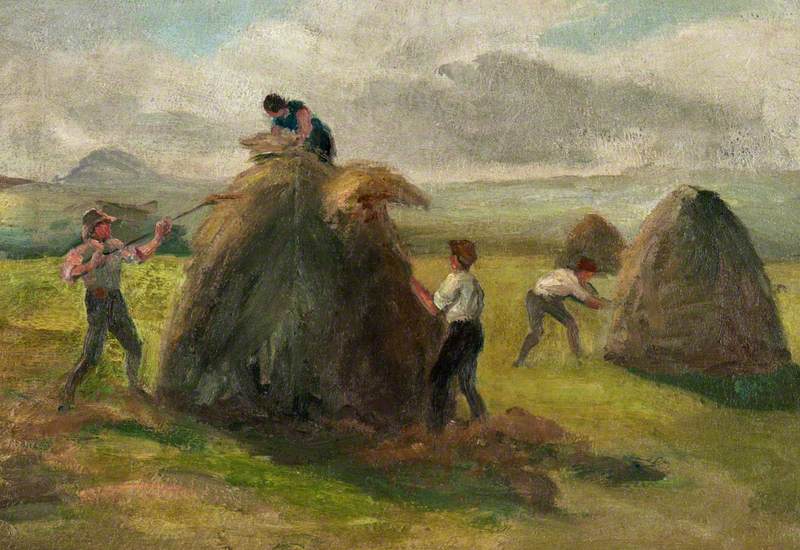 Haymakers in the Scottish Lowlands | Art UK