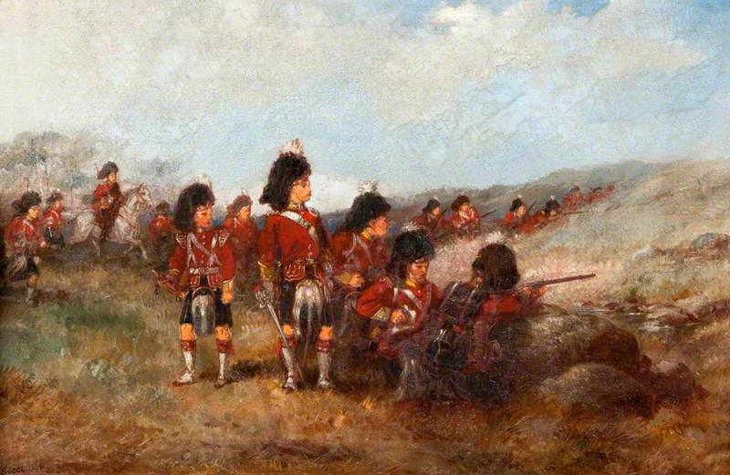 Seaforth Highlanders in Field Day Order 