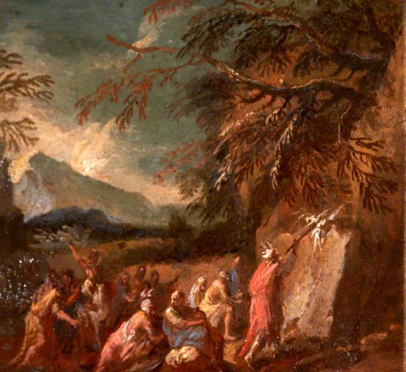 Moses Striking the Rock