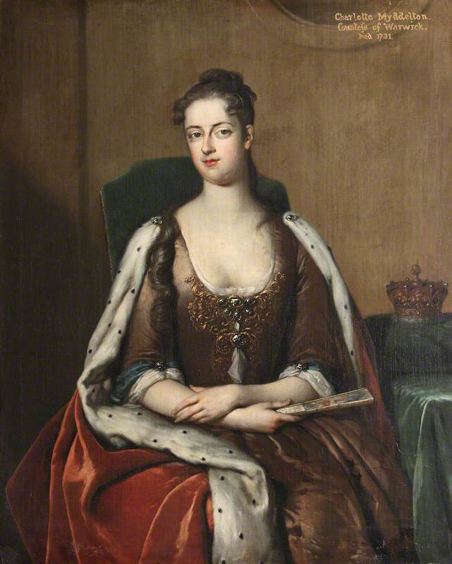 Charlotte Myddelton (1680– 1731), Countess of Warwick