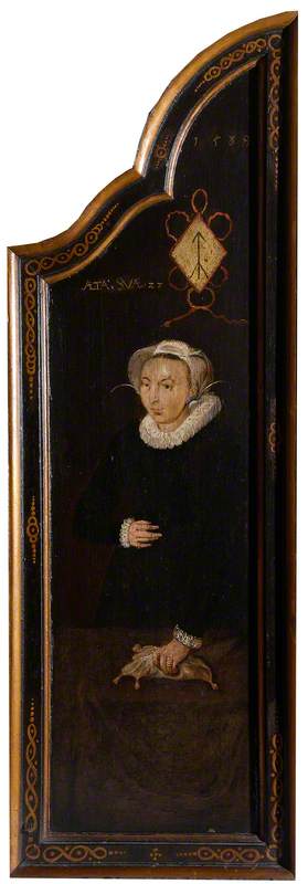 Portrait of the Male Donor's Wife