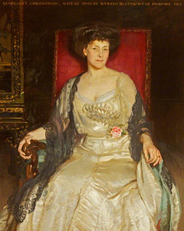 Margaret Ermintrude Chandos-Pole-Gell (1854–1927), Mrs Robert Wynter Blathwayt