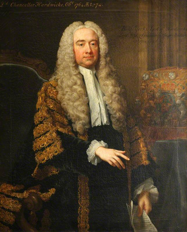 Philip Yorke (1690–1764), 1st Earl of Hardwicke and Lord Chancellor