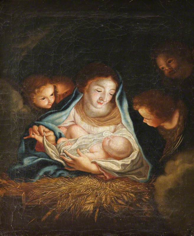 Madonna and Child with Angels