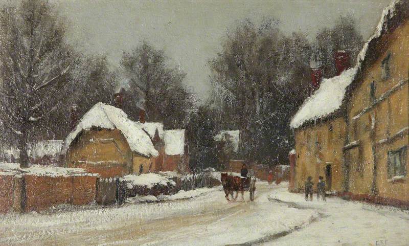 Chilton Foliat, Berkshire, in the Snow