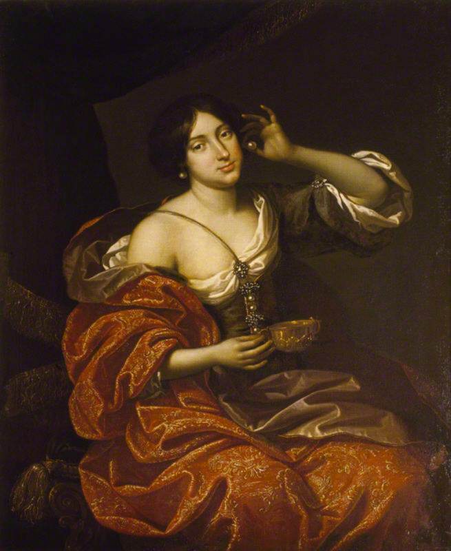 Lady Elizabeth Howard (1656–1681), Lady Felton, as Cleopatra
