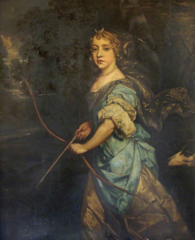 Mary II (1662–1694), When Princess Mary of York, as Diana