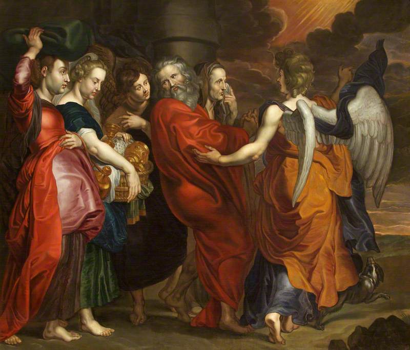 The Departure of Lot and His Family from Sodom