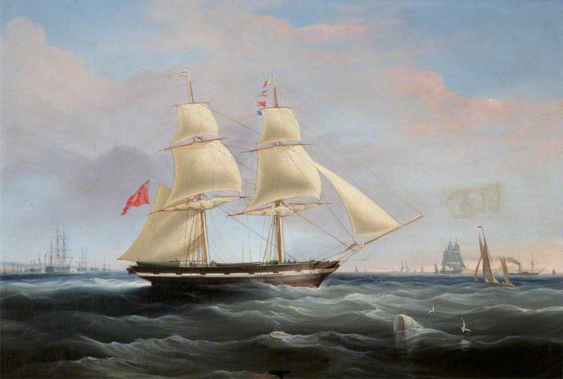 Seascape with the 'Mary Dare'