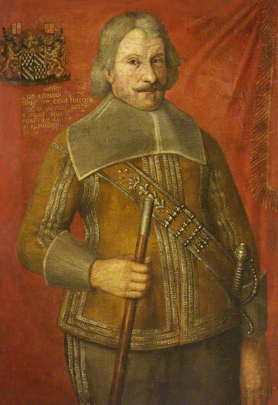 Portrait of an Unknown Man (Dutch Admiral with a Staff)