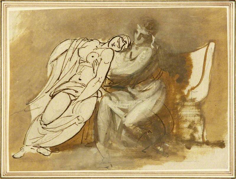 Virgil Reading the Aeneid to Augustus and the Fainting Octavia