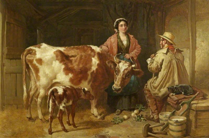 A Chat with the Milkmaid