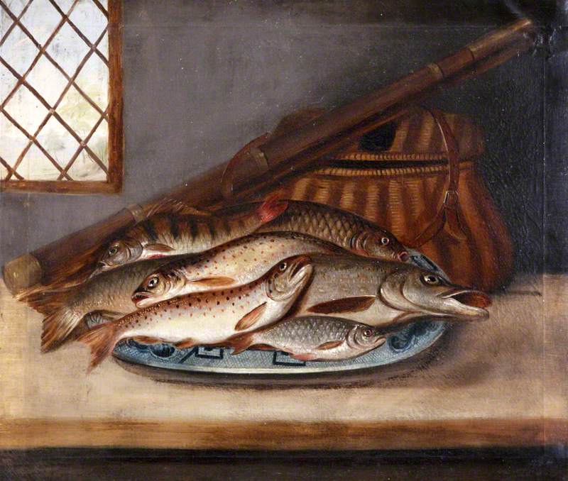Fish, Rods and a Basket