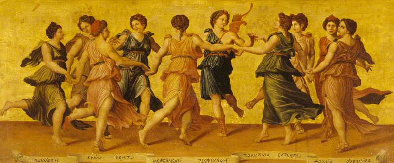 Apollo and the Muses Dancing