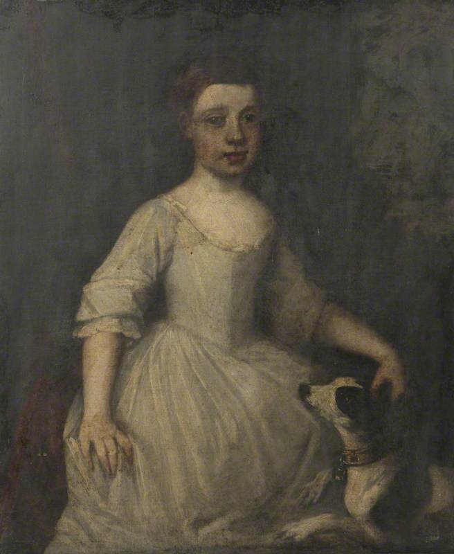 Grace Searle, Later Mrs William Benthall, as a Young Girl