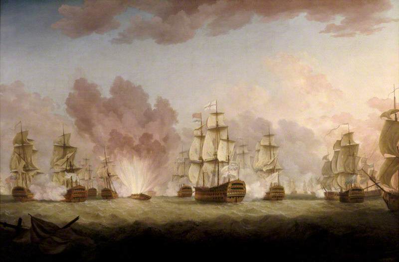 The Moonlight Battle of St Vincent, 26 January 1780