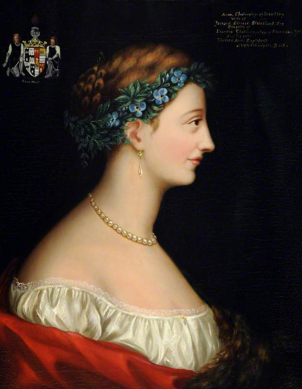 Anne Cholmeley (1796–1829), Mrs Jarrard Edward Strickland