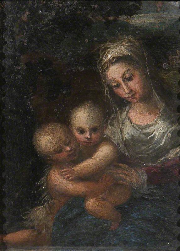The Madonna and Child with the Infant Saint John the Baptist 