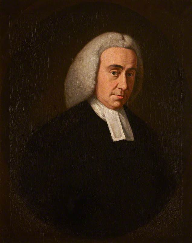 Portrait of an Unknown Man in Holy Orders (The Reverend George Ambrose Hopkins?)