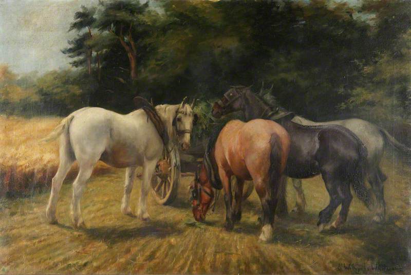 Four Horses and a Cart