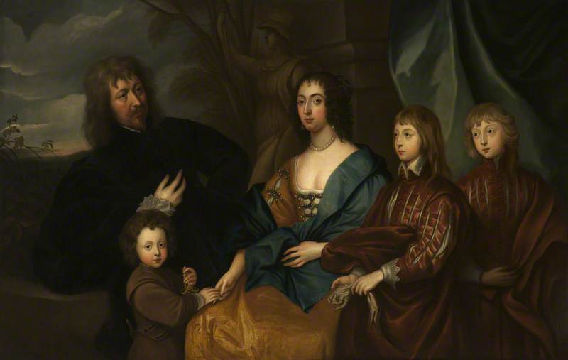 Sir Endymion Porter with His Wife and Three Sons