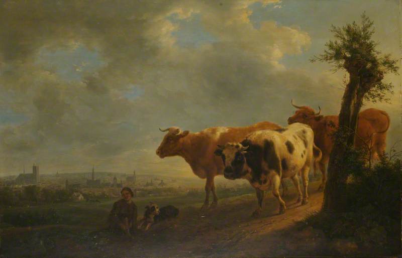 A View over Fields towards Brussels
