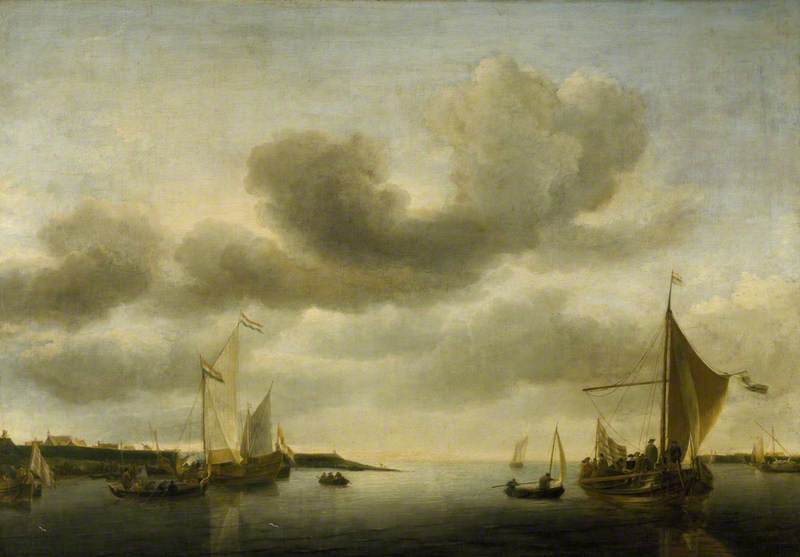A River Estuary, with Shipping