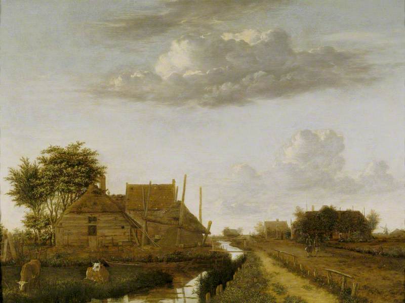 A Landscape with Cottages